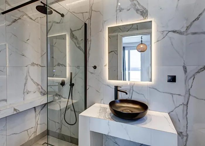 Paros Blue Dolphin Fully Renovated By Rivea Group Χρυσή Ακτή